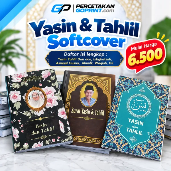 Cetak Buku Yasin Softcover Custom — Harga Murah & Cepat | GoPrint
