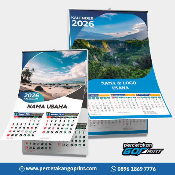 desain kalender dinding 2026